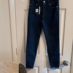 Tahari Women's Deep Indigo Skinny Jeans